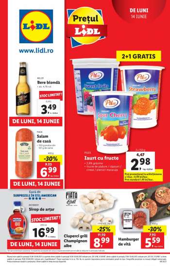 Cataloage Lidl - 14.06.2021 - 20.06.2021.