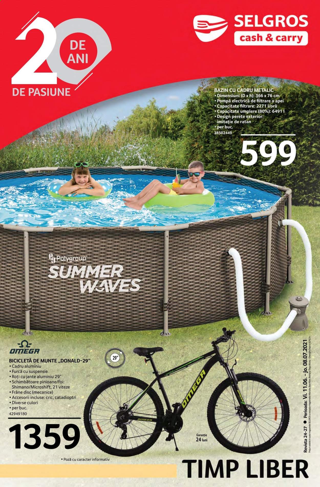 Catalog Selgros - 11.06.2021 - 08.07.2021. Pagina 1