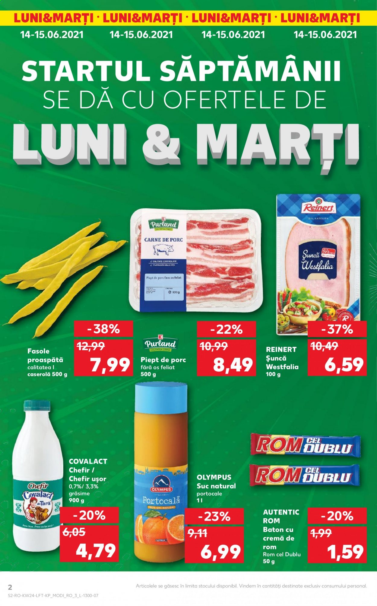 Catalog Kaufland - 16.06.2021 - 22.06.2021. Pagina 2