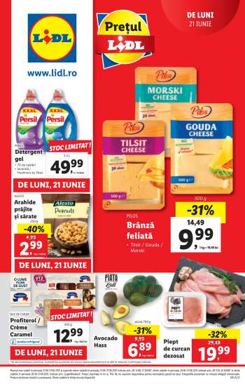 Cataloage Lidl - 21.06.2021 - 27.06.2021.