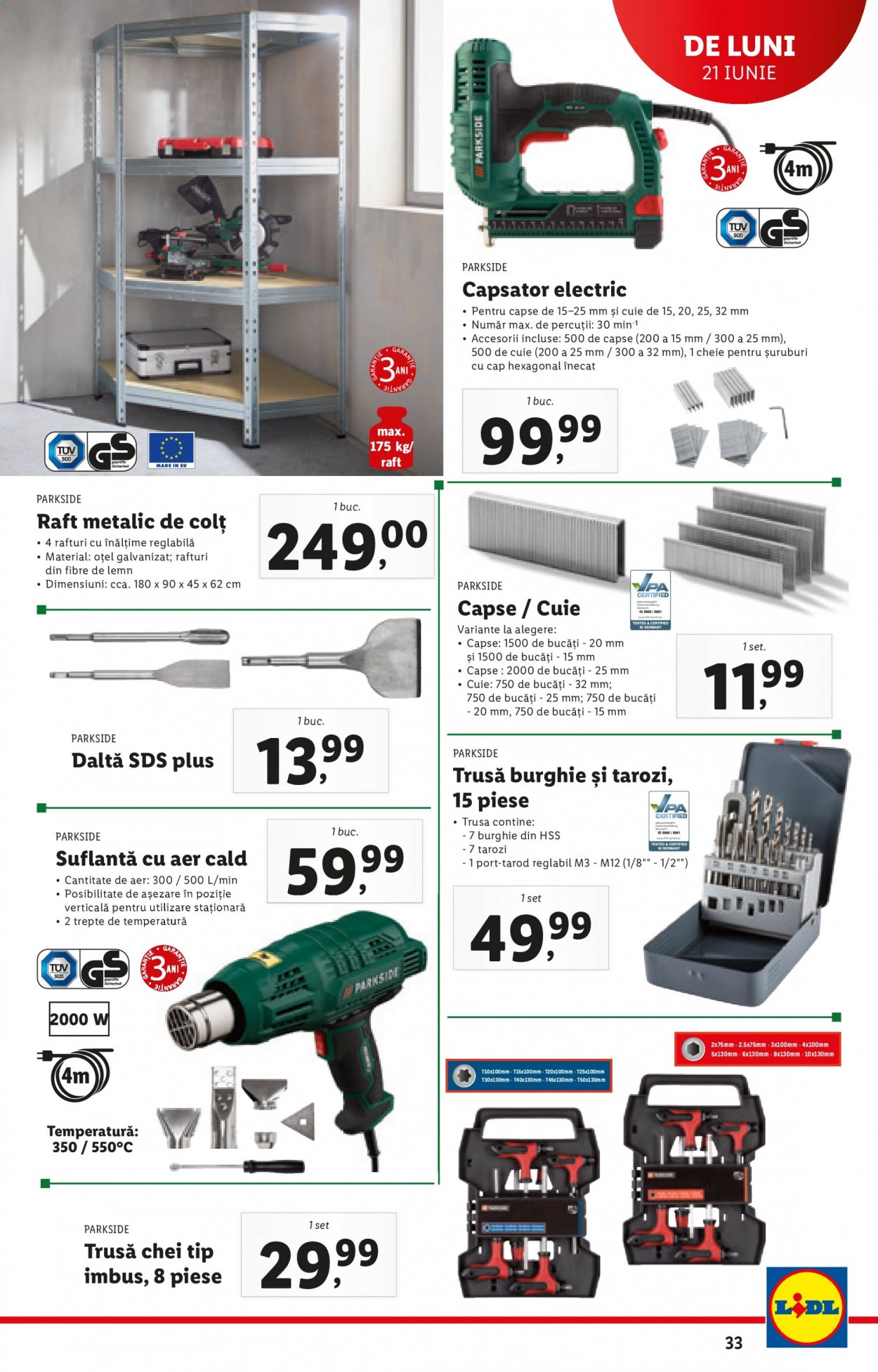 Catalog Lidl - 21.06.2021 - 27.06.2021. Pagina 33