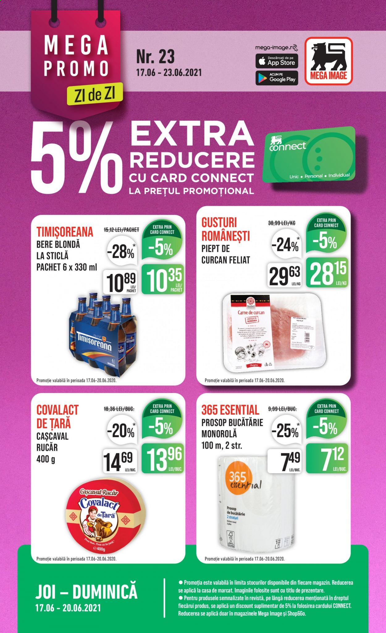 Catalog Mega Image - 17.06.2021 - 23.06.2021. Pagina 1