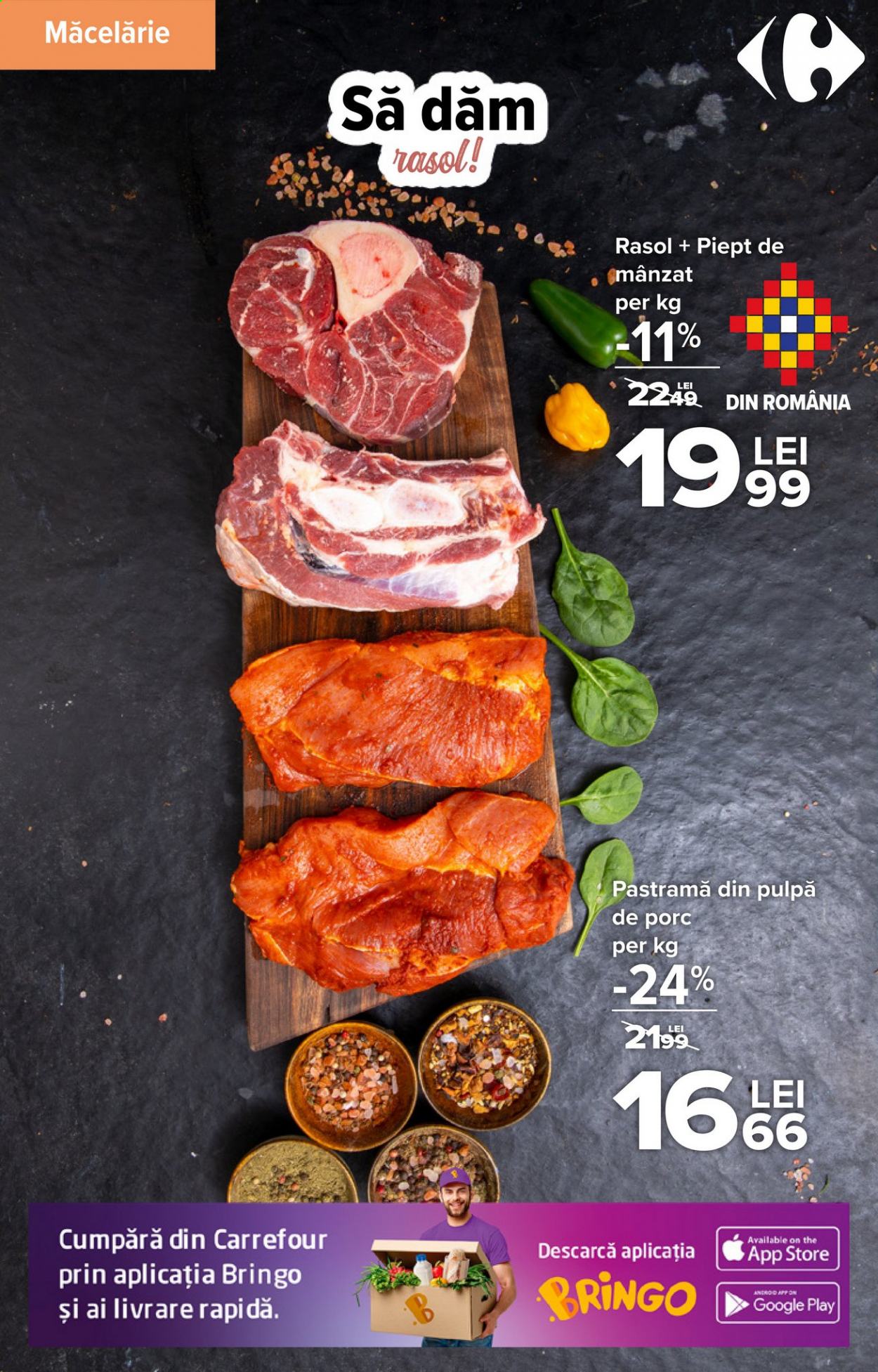 thumbnail - Cataloage Carrefour - 17.06.2021 - 23.06.2021 - Produse în vânzare - carne de porc, pulpă de porc, pastramă. Pagina 2.