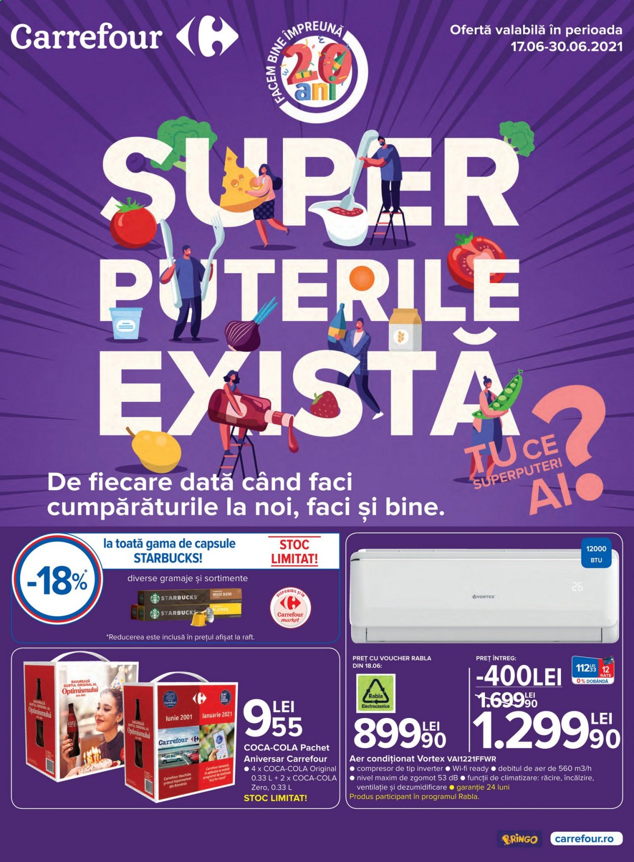 Catalog Carrefour - 17.06.2021 - 30.06.2021. Pagina 1