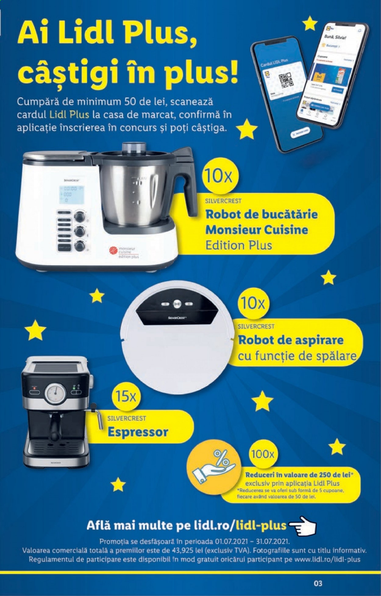 thumbnail - Cataloage Lidl - 28.06.2021 - 04.07.2021 - Produse în vânzare - espressor, robot de bucătărie. Pagina 3.