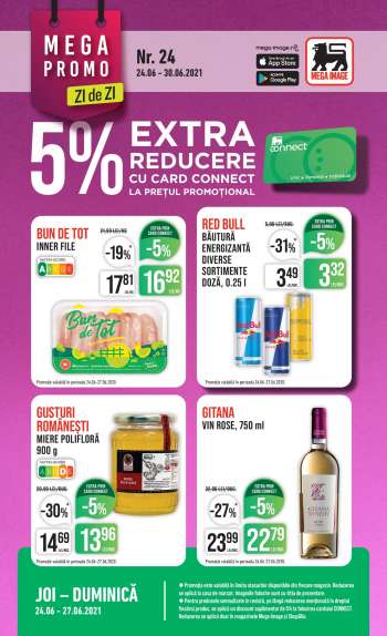 Cataloage Mega Image - 24.06.2021 - 30.06.2021.