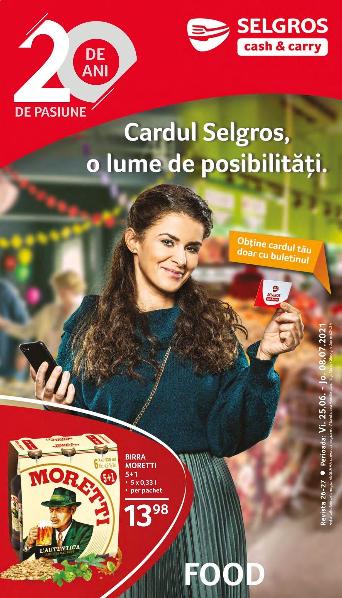 Catalog Selgros - 25.06.2021 - 08.07.2021. Pagina 1