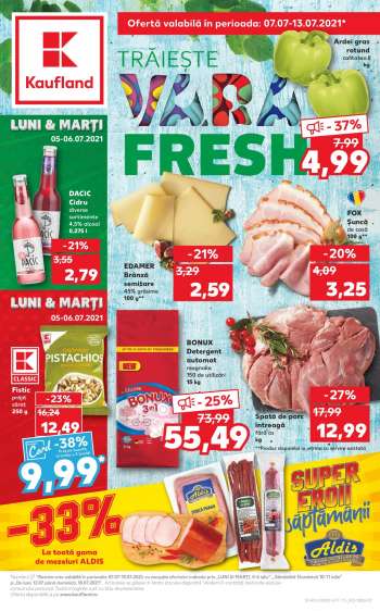 Cataloage Kaufland - 07.07.2021 - 13.07.2021.