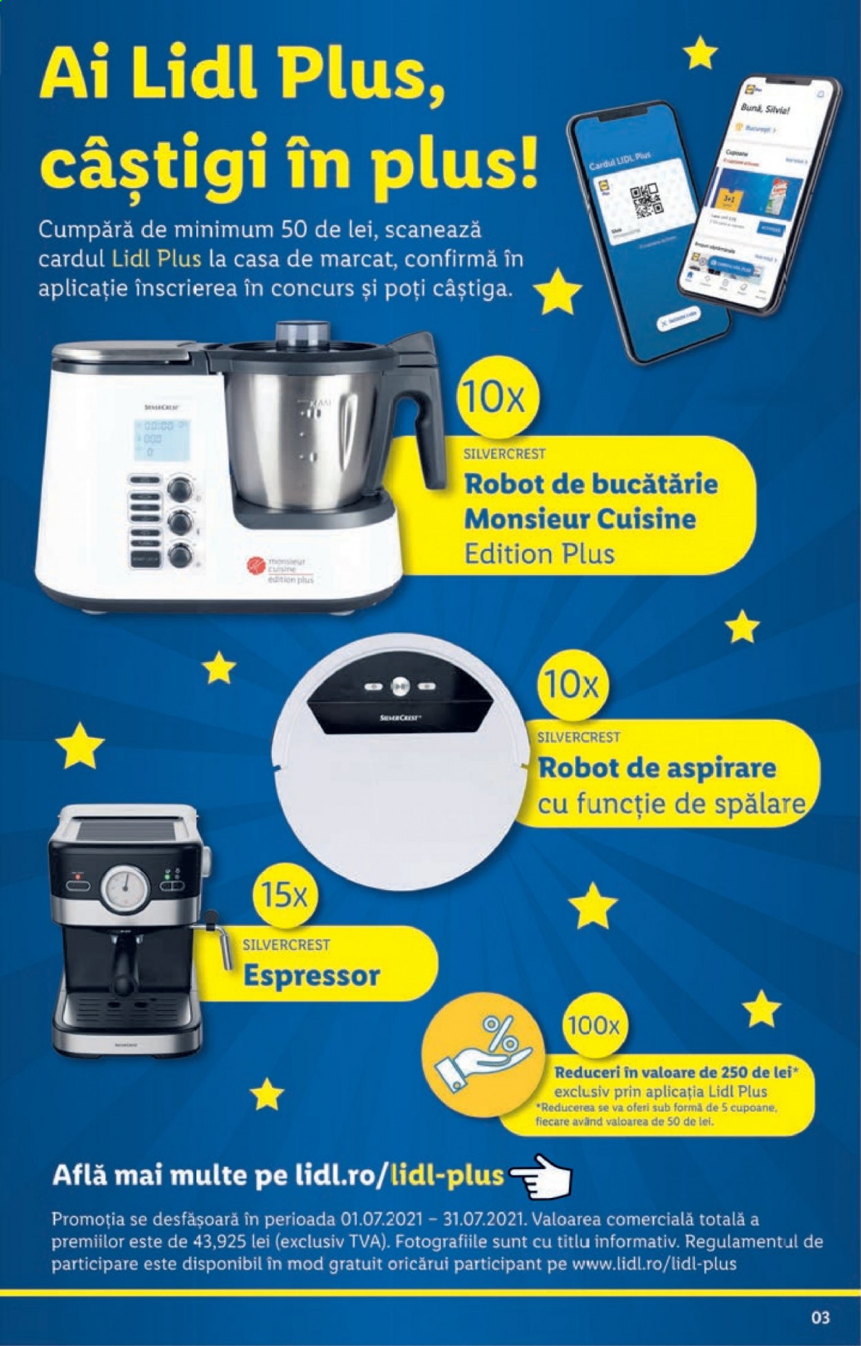 thumbnail - Cataloage Lidl - 12.07.2021 - 18.07.2021 - Produse în vânzare - espressor, robot de bucătărie. Pagina 3.
