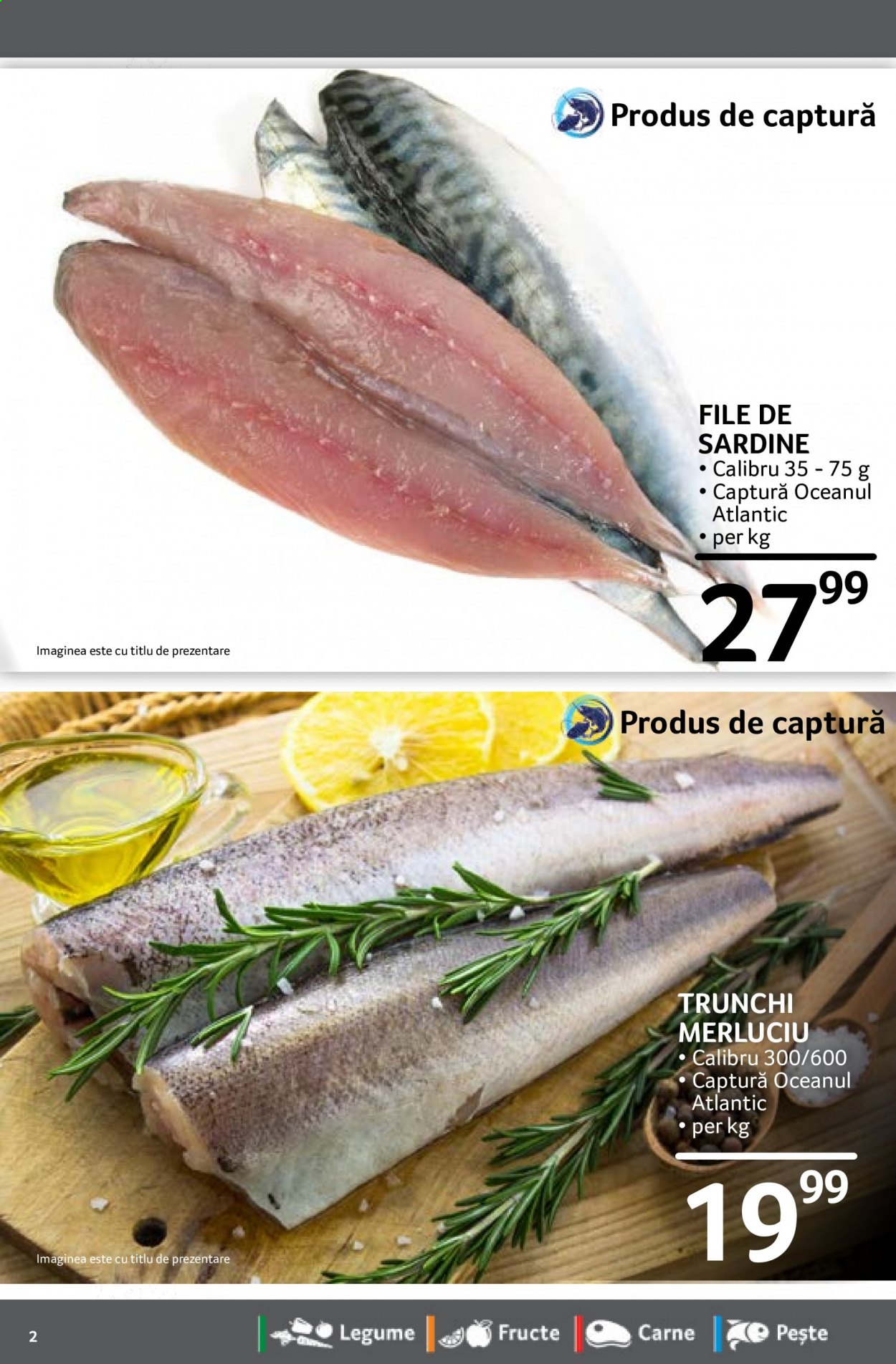 thumbnail - Cataloage Selgros - 09.07.2021 - 15.07.2021 - Produse în vânzare - trunchi de merluciu, sardine. Pagina 2.