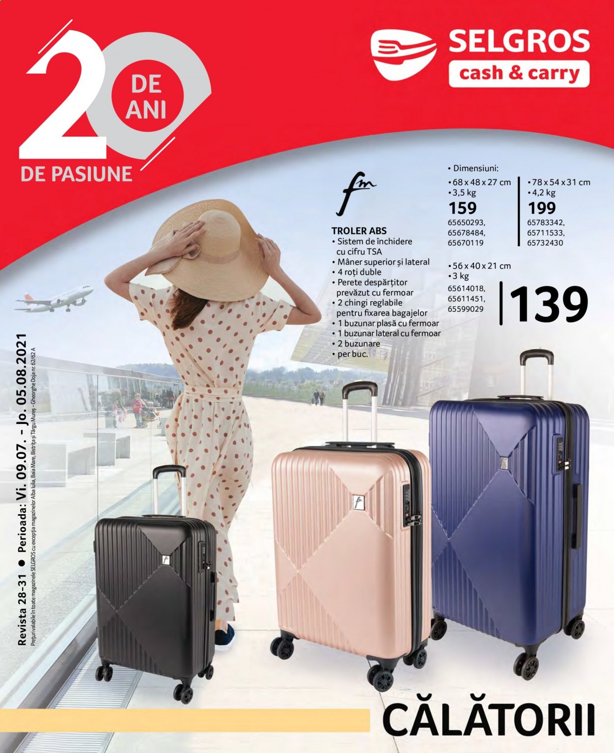 Catalog Selgros - 09.07.2021 - 05.08.2021. Pagina 1