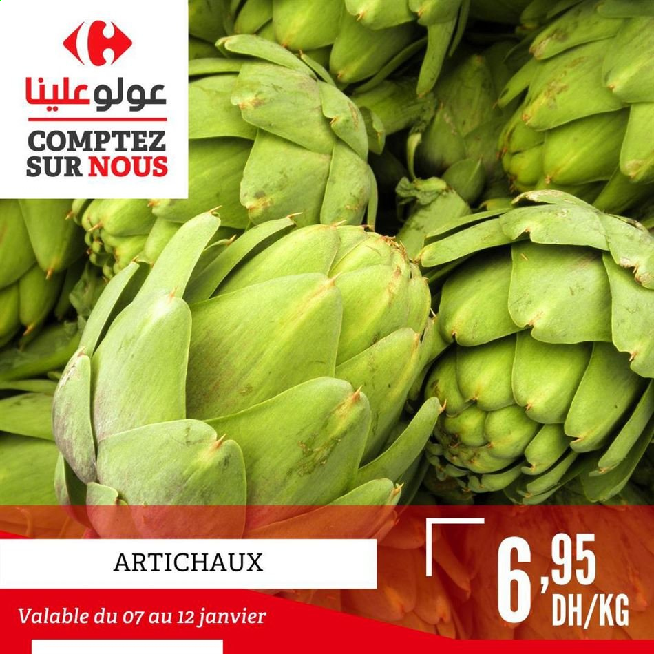 Catalogue Carrefour Market - 07/01/2021 - 12/01/2021. Page 1