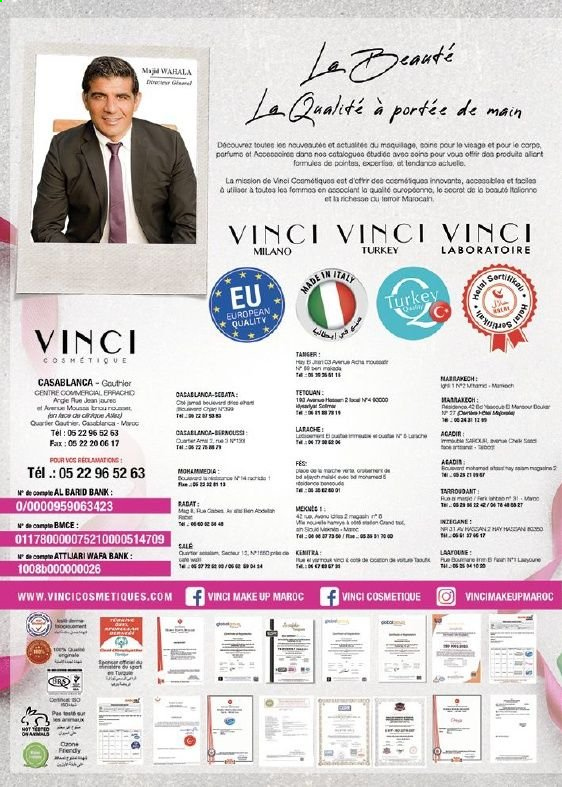 Catalogue Vinci Cosmétique - 01/03/2021 - 31/03/2021. Page 2