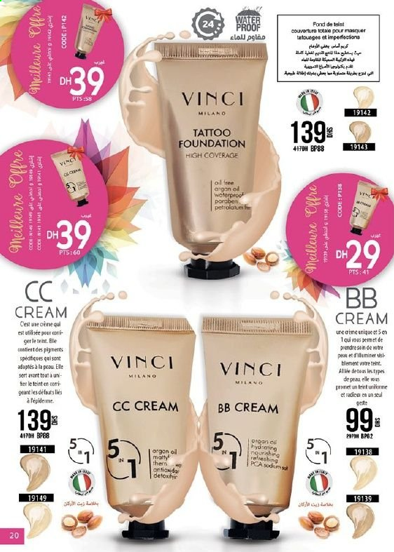 Catalogue Vinci Cosmétique - 01/03/2021 - 31/03/2021. Page 20