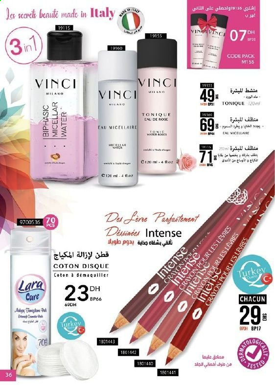 Catalogue Vinci Cosmétique - 01/03/2021 - 31/03/2021. Page 36