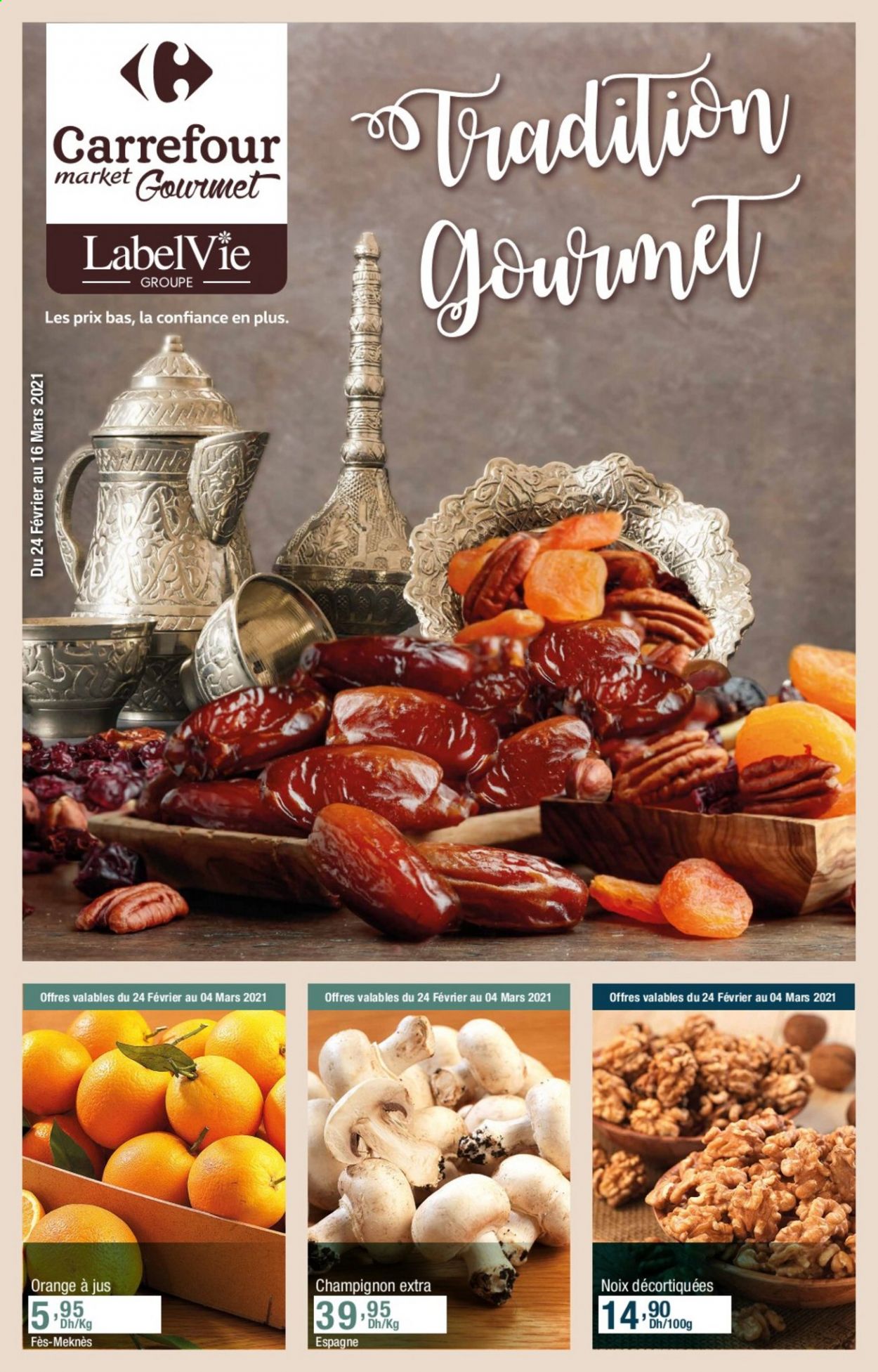 Catalogue Carrefour Market - 24/02/2021 - 16/03/2021. Page 1