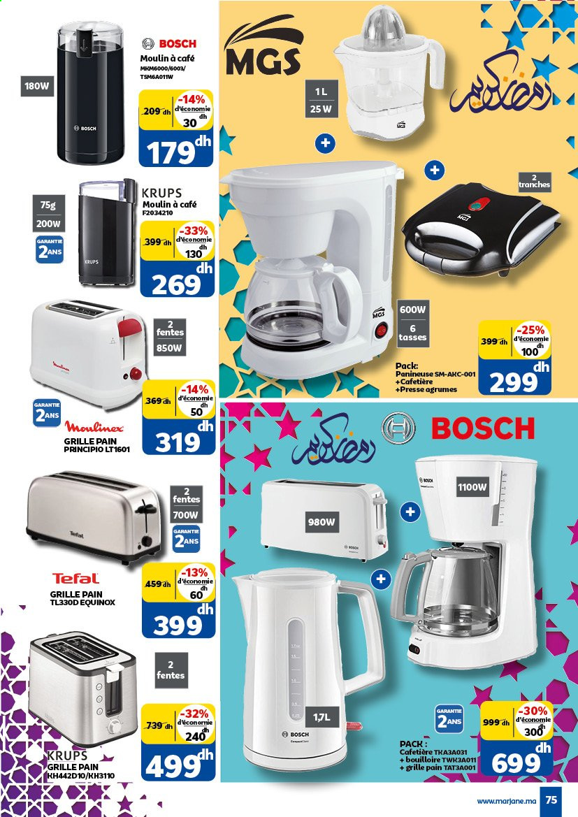 Catalogue Marjane - 18/03/2021 - 16/04/2021. Page 75