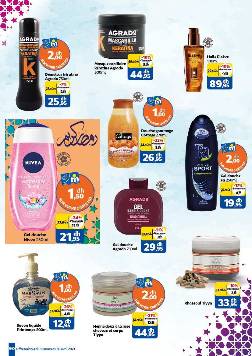 Catalogue Marjane - 18/03/2021 - 16/04/2021. Page 90