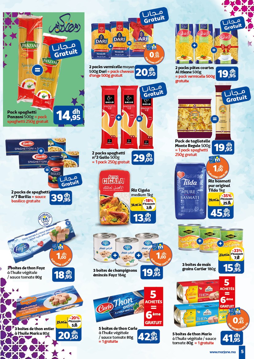 Catalogue Marjane - 18/03/2021 - 16/04/2021. Page 5