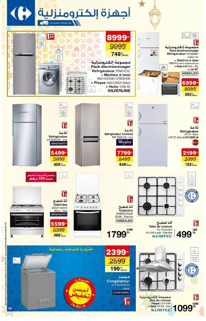 thumbnail - <magasin> - <du DD/MM/YYYY au DD/MM/YYYY> - Produits soldés - ,<products from flyers>. Page 14.