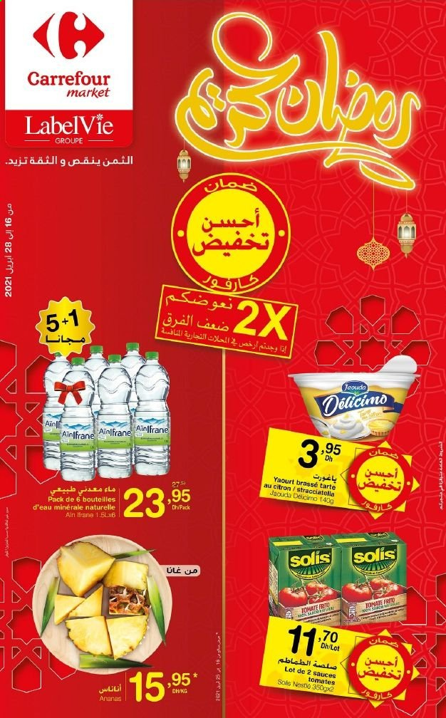 Catalogue Carrefour Market - 16/04/2021 - 28/04/2021. Page 1