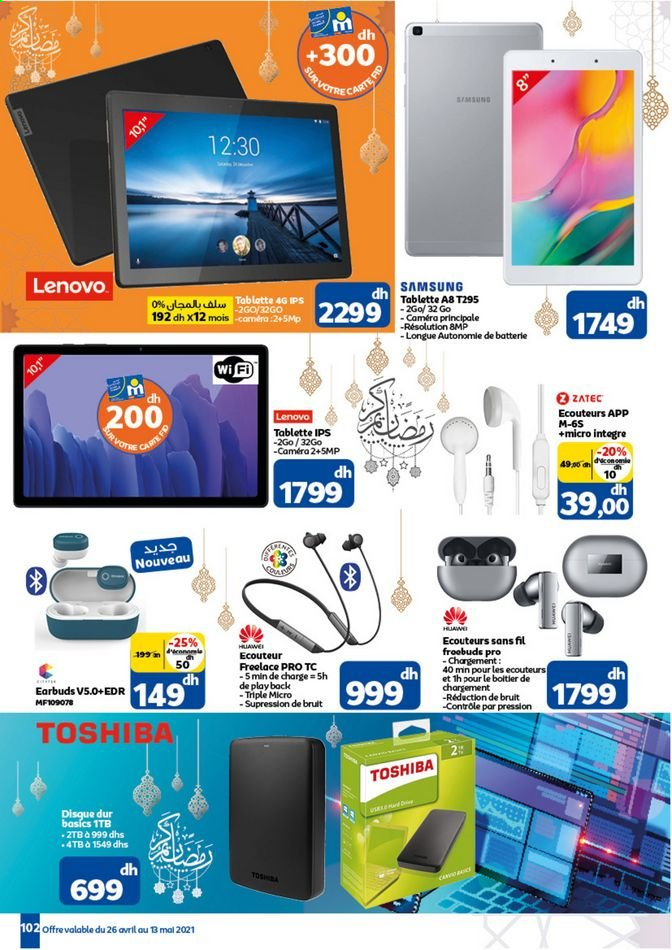 Catalogue Marjane - 26/04/2021 - 13/05/2021. Page 102