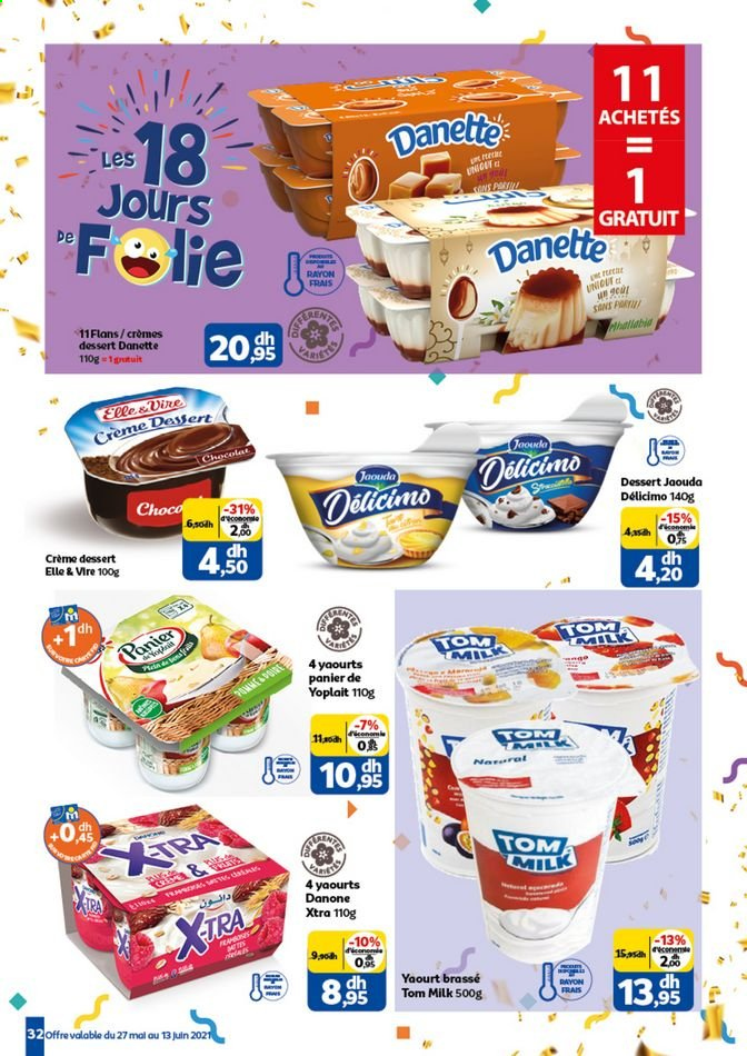 thumbnail - <magasin> - <du DD/MM/YYYY au DD/MM/YYYY> - Produits soldés - ,<products from flyers>. Page 32.