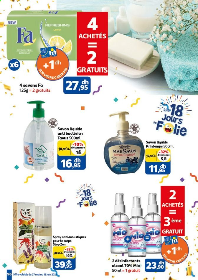 Catalogue Marjane - 27/05/2021 - 13/06/2021. Page 94