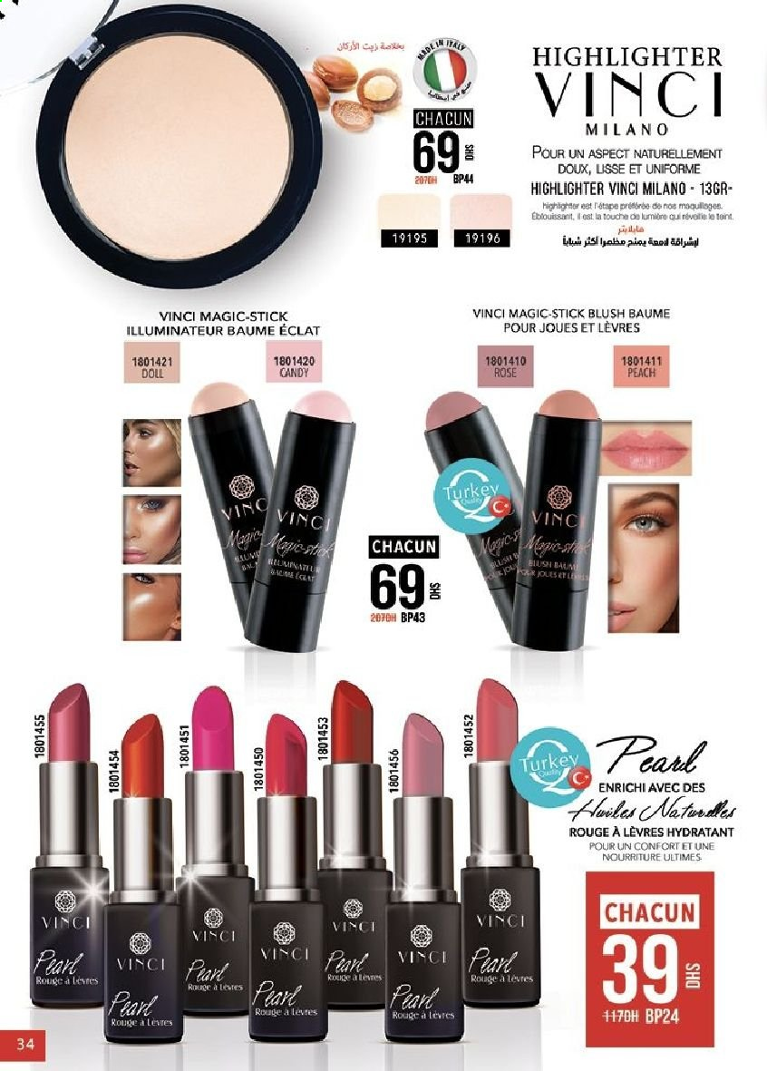 Catalogue Vinci Cosmétique - 01/06/2021 - 30/06/2021. Page 34