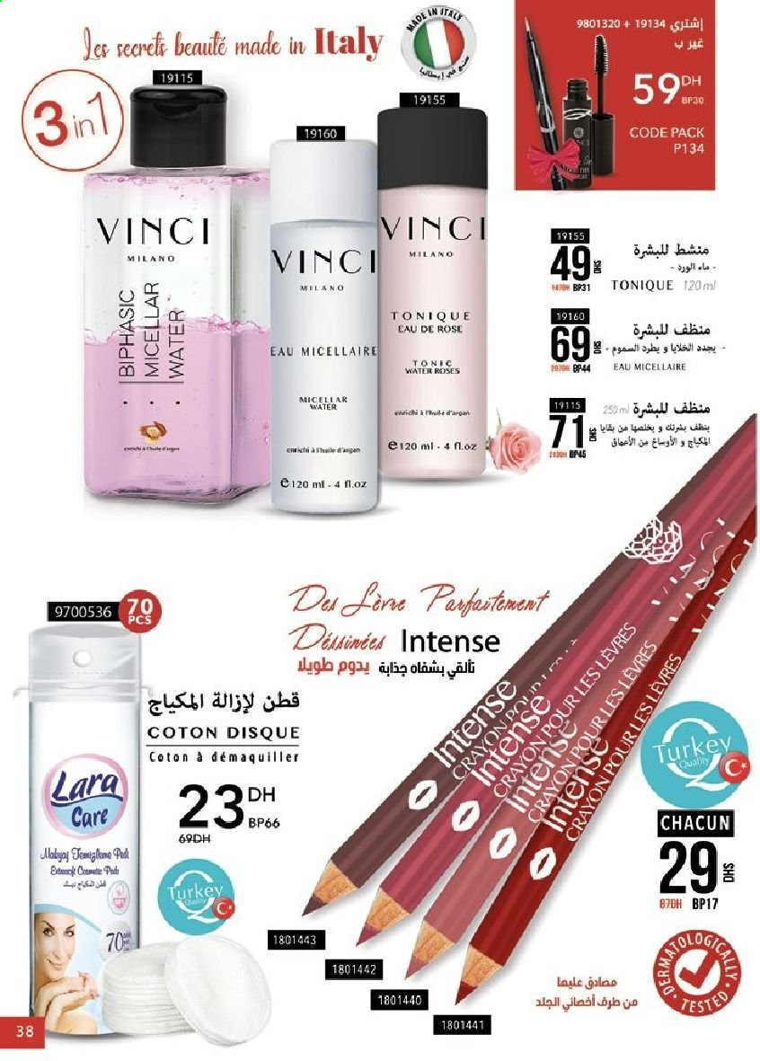 Catalogue Vinci Cosmétique - 01/06/2021 - 30/06/2021. Page 38
