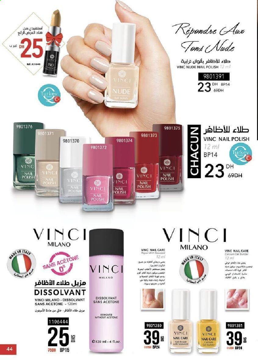 Catalogue Vinci Cosmétique - 01/06/2021 - 30/06/2021. Page 44