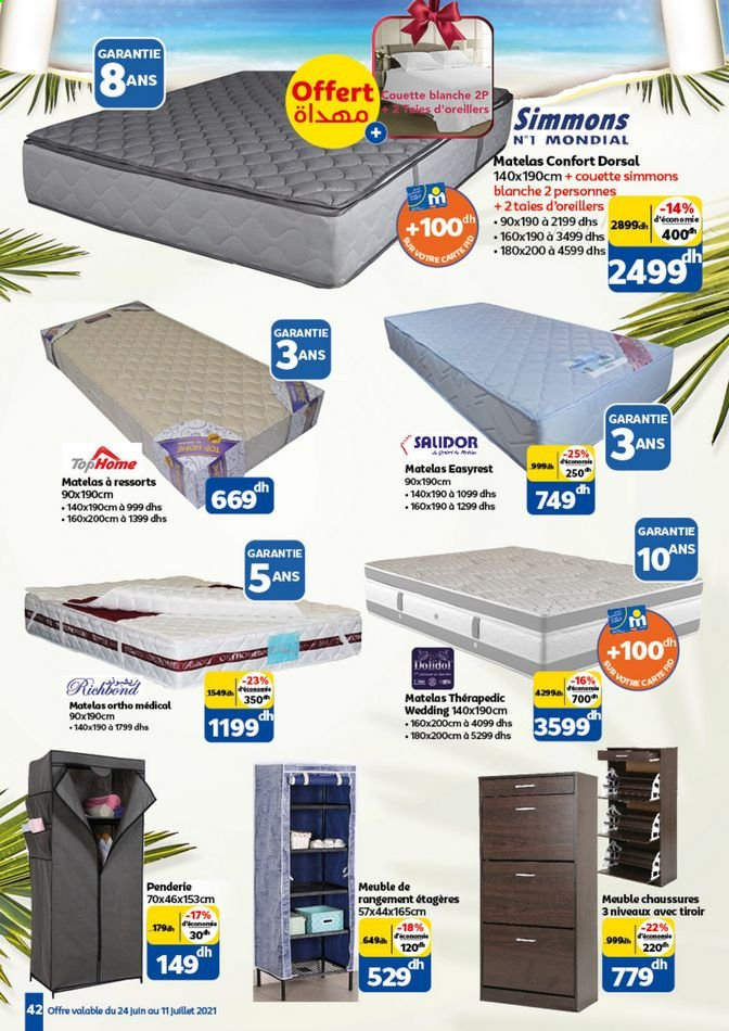 Catalogue Marjane - 24/06/2021 - 11/07/2021. Page 42