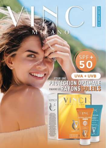 Catalogue Vinci Cosmétique - 01/07/2021 - 31/07/2021.