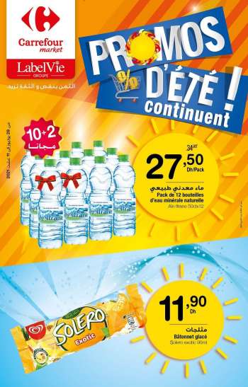 Catalogue Carrefour Market - 28/07/2021 - 11/08/2021.