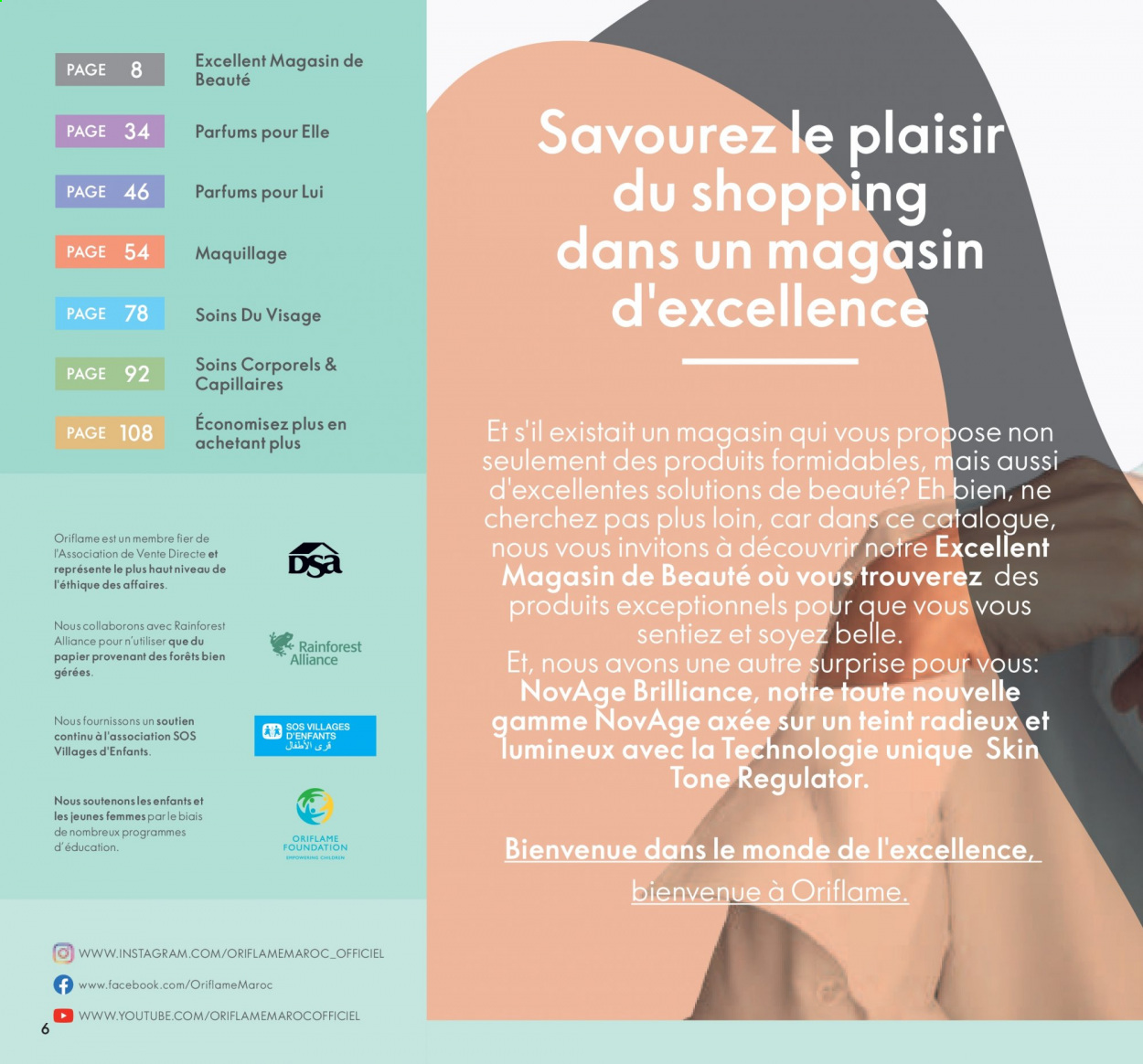 Catalogue Oriflame - 01/08/2021 - 31/08/2021. Page 6