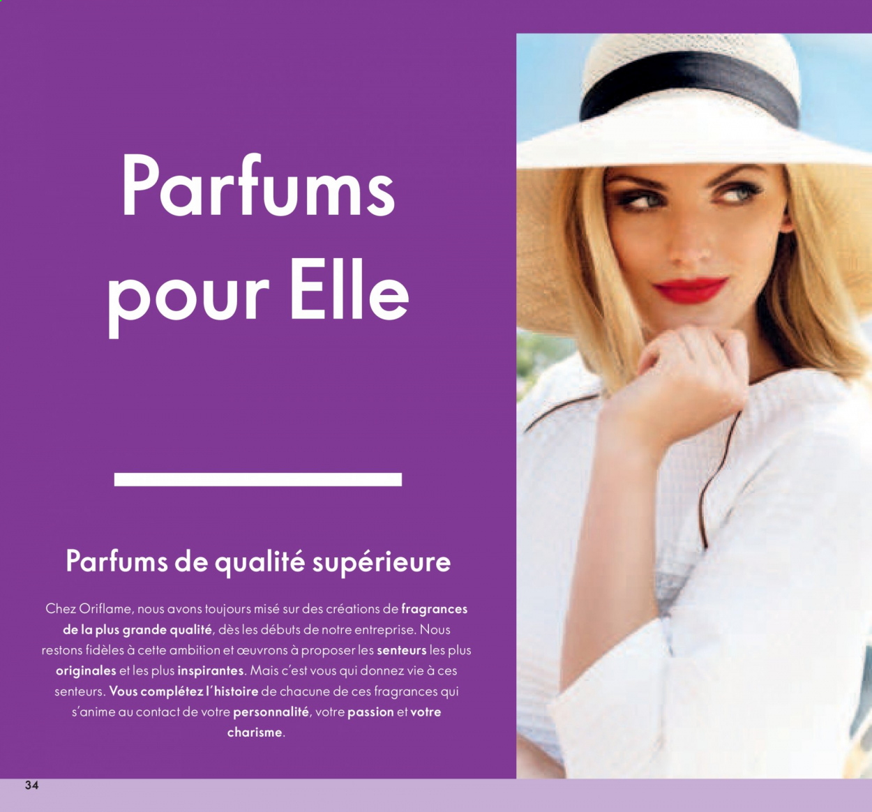 Catalogue Oriflame - 01/08/2021 - 31/08/2021. Page 34