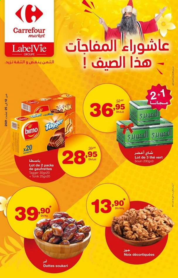 Catalogue Carrefour Market - 12/08/2021 - 25/08/2021. Page 1