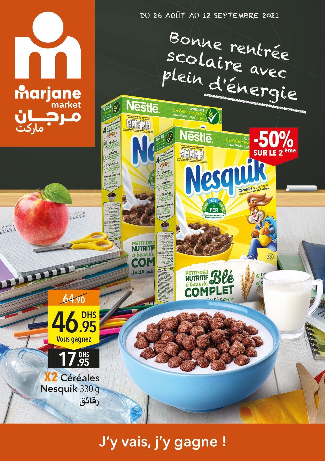 Catalogue Marjane - 26/08/2021 - 12/09/2021. Page 1
