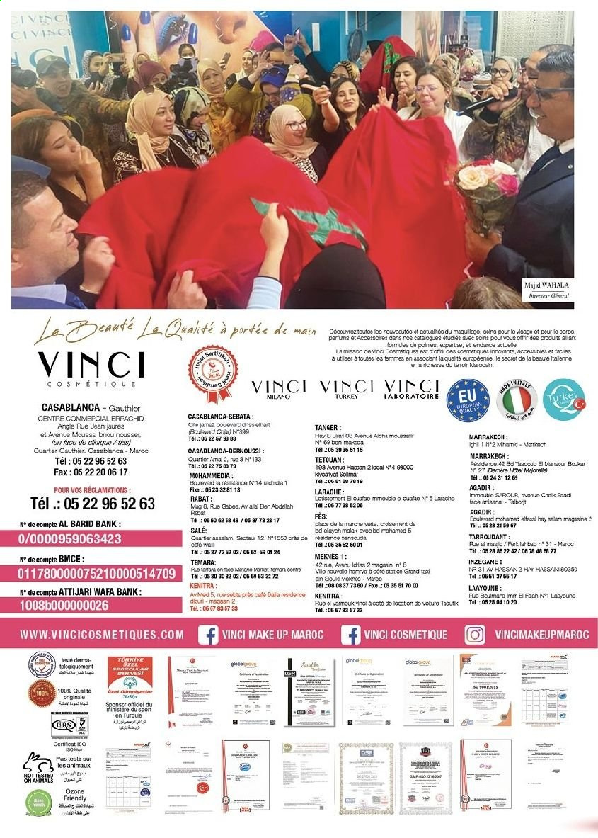 Catalogue Vinci Cosmétique - 01/09/2021 - 30/09/2021. Page 2