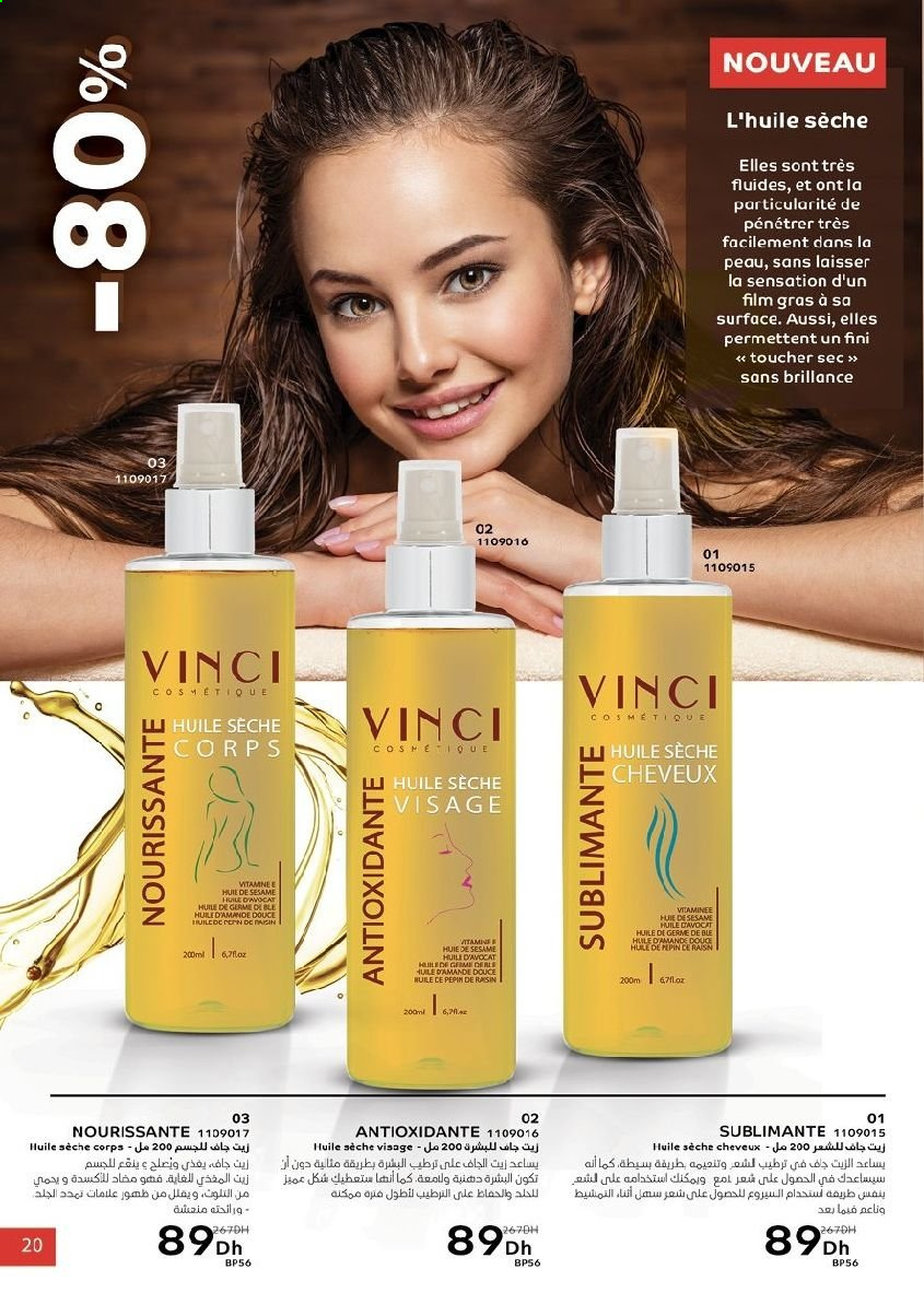 Catalogue Vinci Cosmétique - 01/09/2021 - 30/09/2021. Page 20