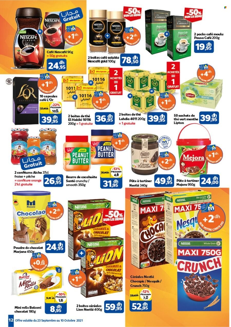 Catalogue Marjane - 23/09/2021 - 10/10/2021. Page 12