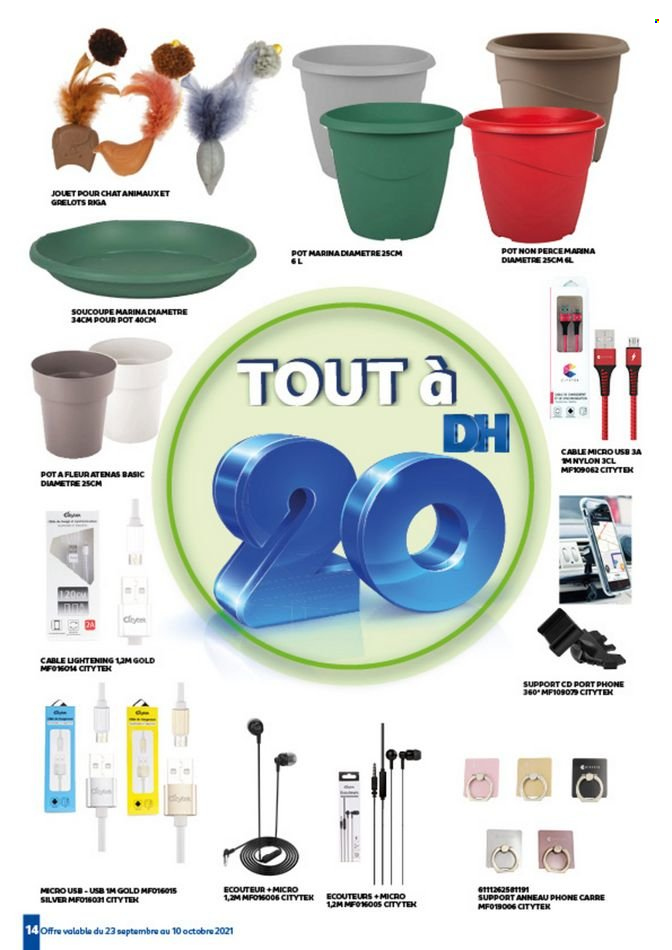 Catalogue Marjane - 23/09/2021 - 10/10/2021. Page 14