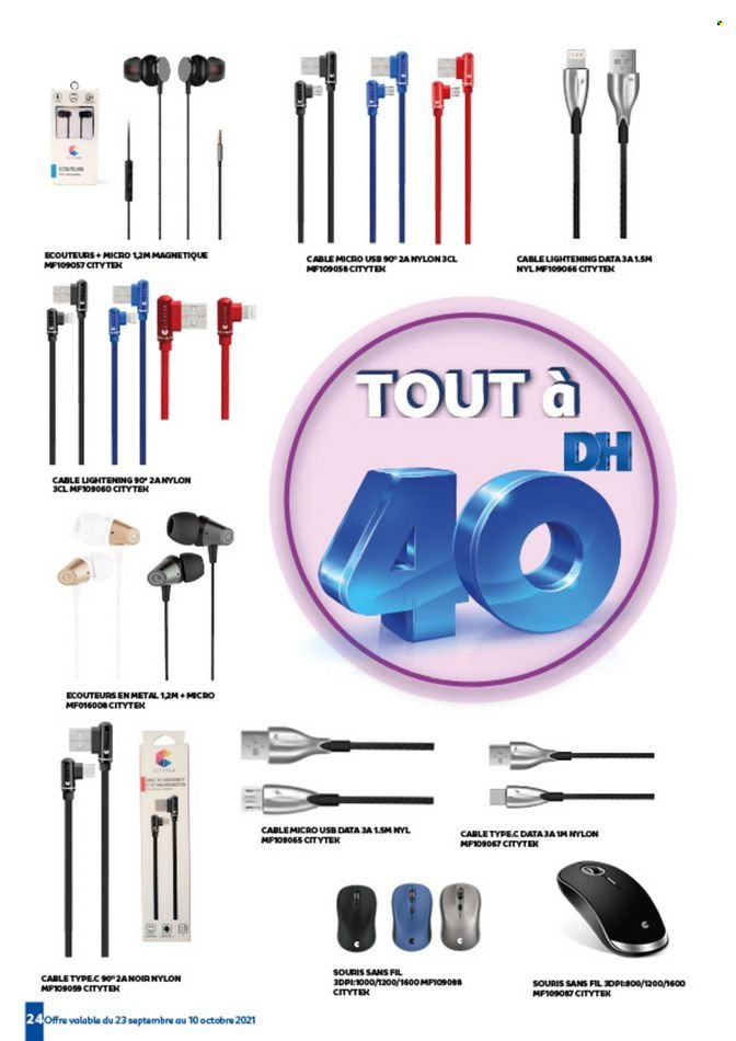 Catalogue Marjane - 23/09/2021 - 10/10/2021. Page 24