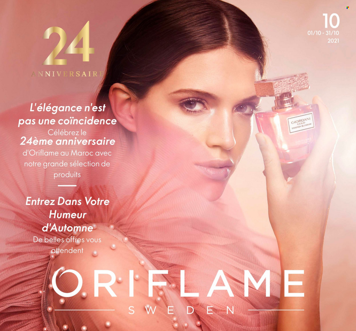 Catalogue Oriflame - 01/10/2021 - 31/10/2021. Page 1