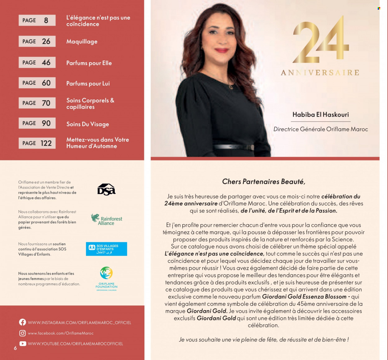 Catalogue Oriflame - 01/10/2021 - 31/10/2021. Page 6