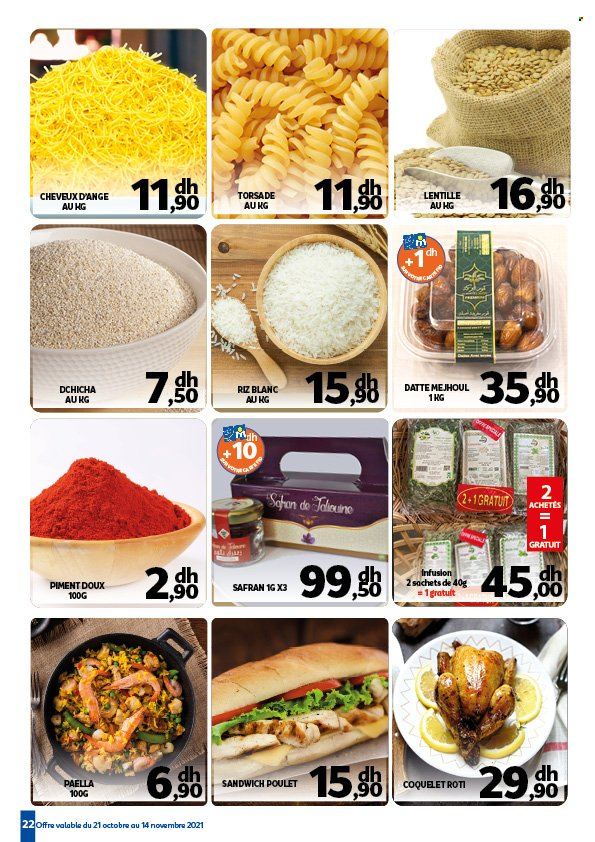 Catalogue Marjane - 21/10/2021 - 14/11/2021. Page 22