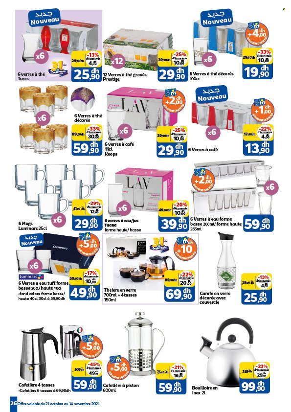 Catalogue Marjane - 21/10/2021 - 14/11/2021. Page 26