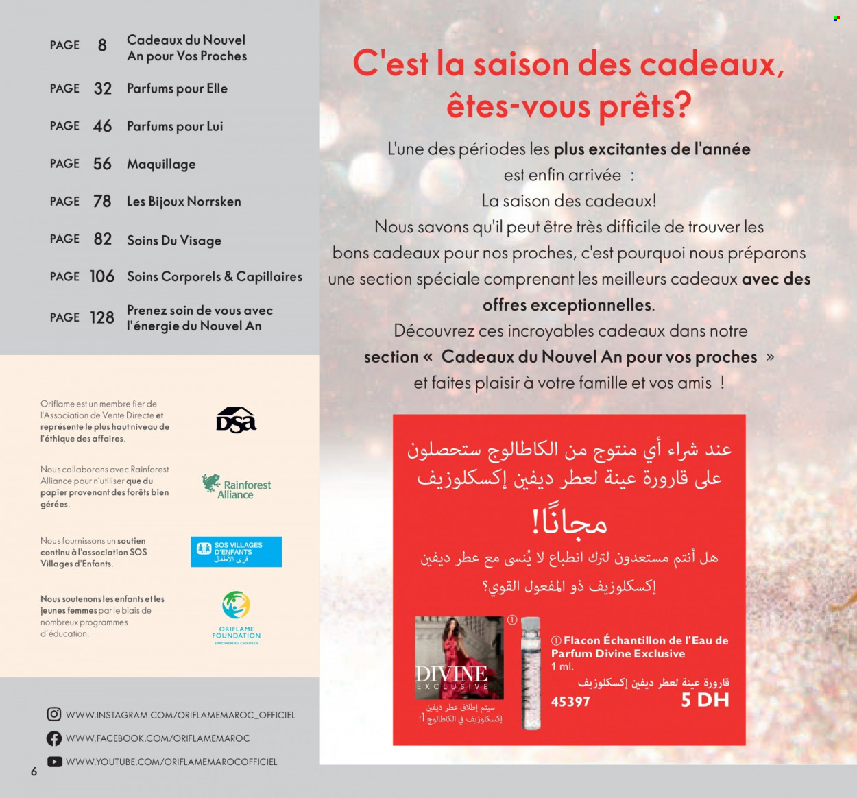 Catalogue Oriflame - 01/12/2021 - 31/12/2021. Page 6