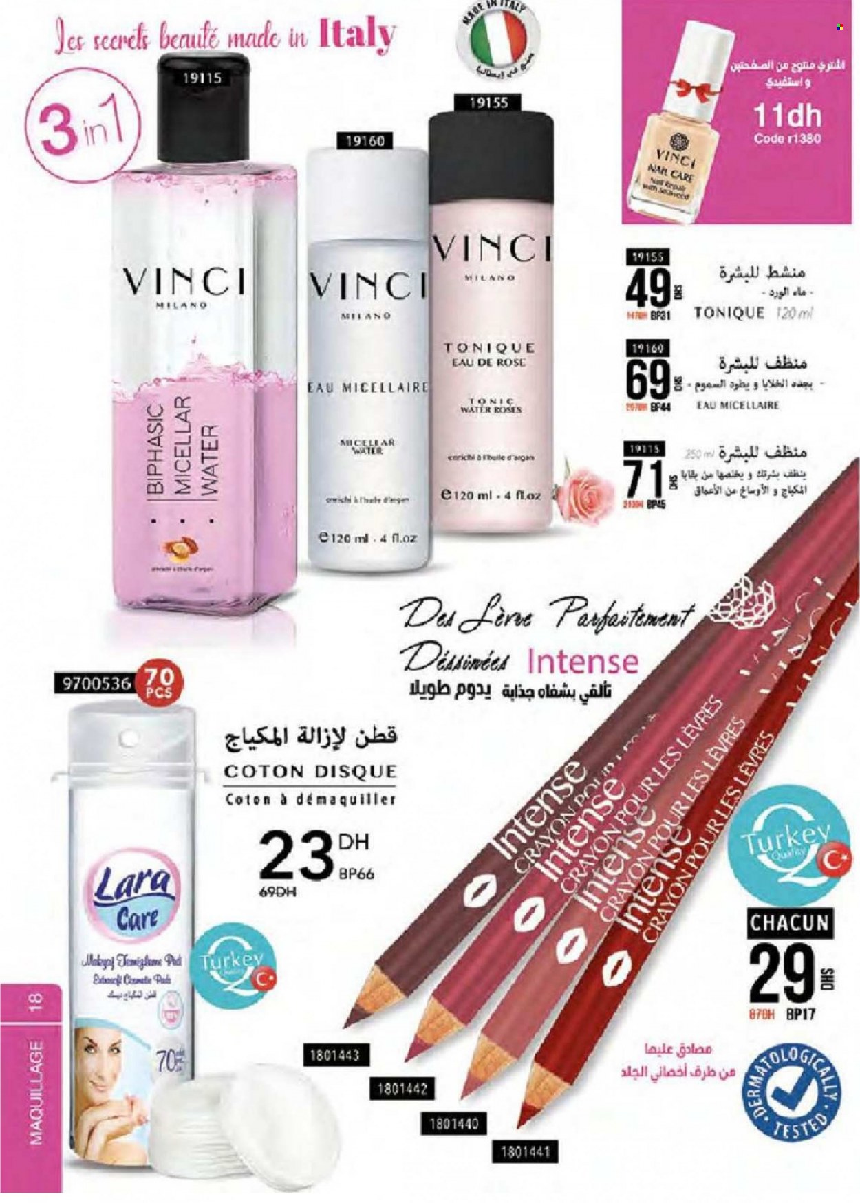 Catalogue Vinci Cosmétique - 01/11/2021 - 30/11/2021. Page 18