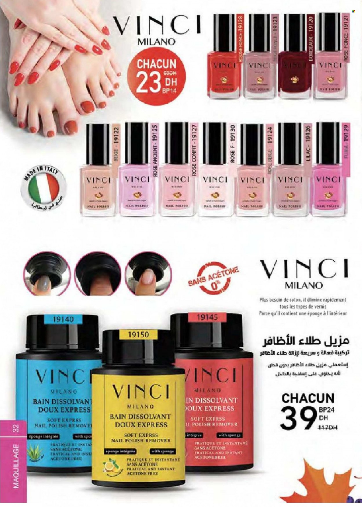 Catalogue Vinci Cosmétique - 01/11/2021 - 30/11/2021. Page 32
